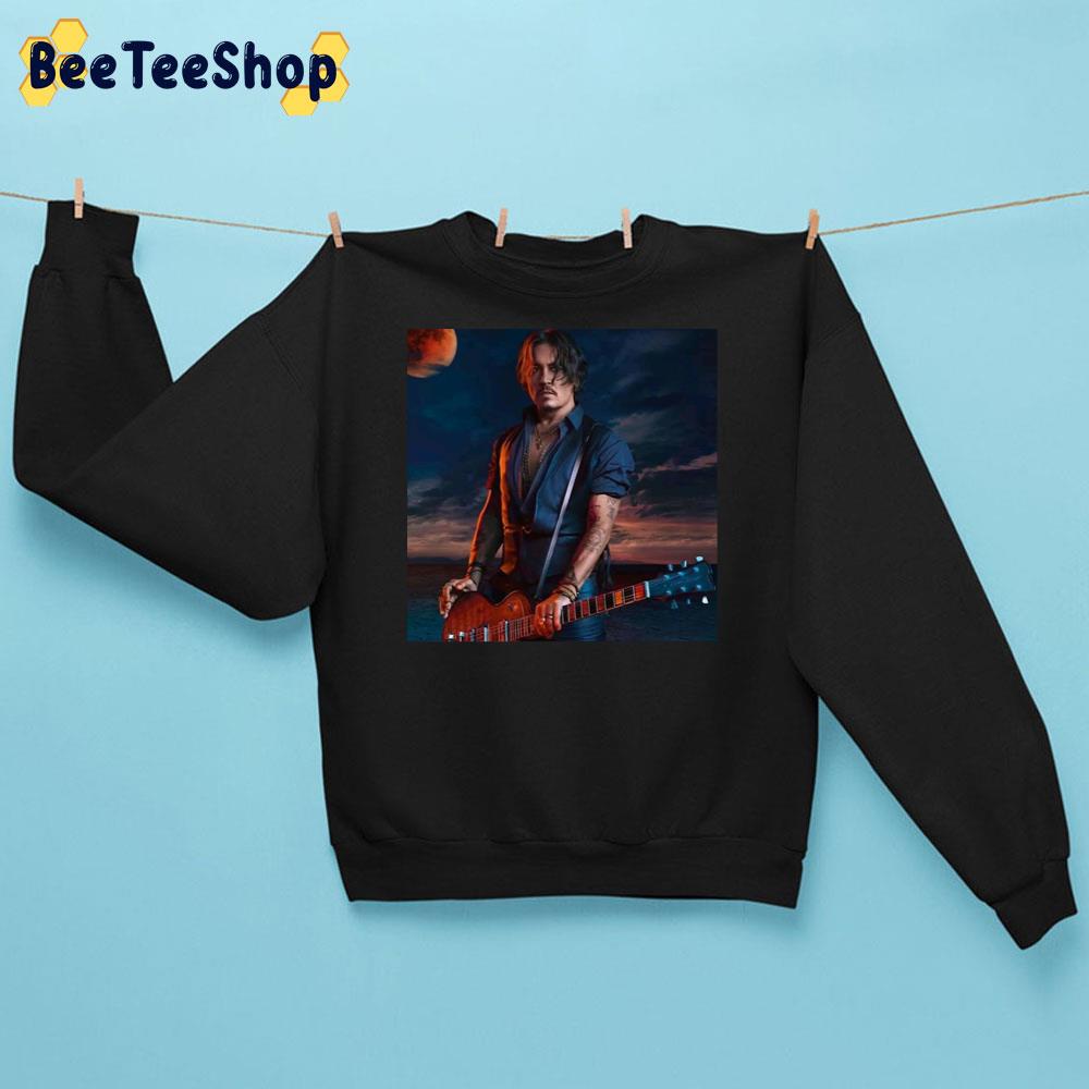 Johnny Depp Dior Sauvage Trending Unisex Sweatshirt Johnny Depp Dior Sauvage Trending Unisex Sweatshirt