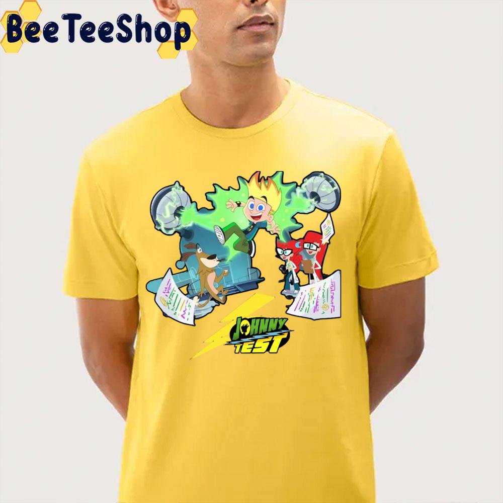 Johnny Test Team Netflix Trending Unisex T-Shirt Johnny Test Team Netflix Trending Unisex T-Shirt
