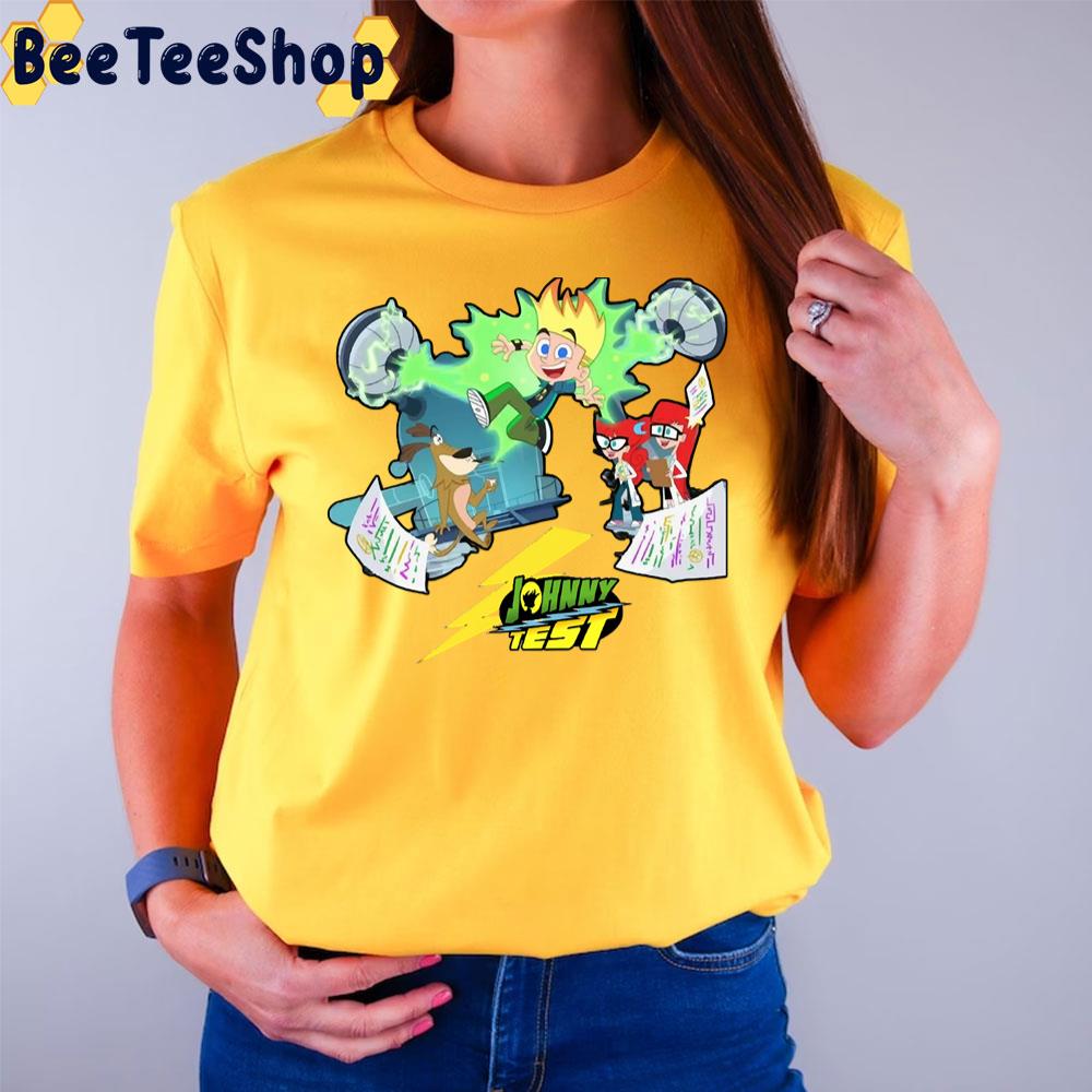 Johnny Test Team Netflix Trending Unisex T-Shirt Johnny Test Team Netflix Trending Unisex T-Shirt