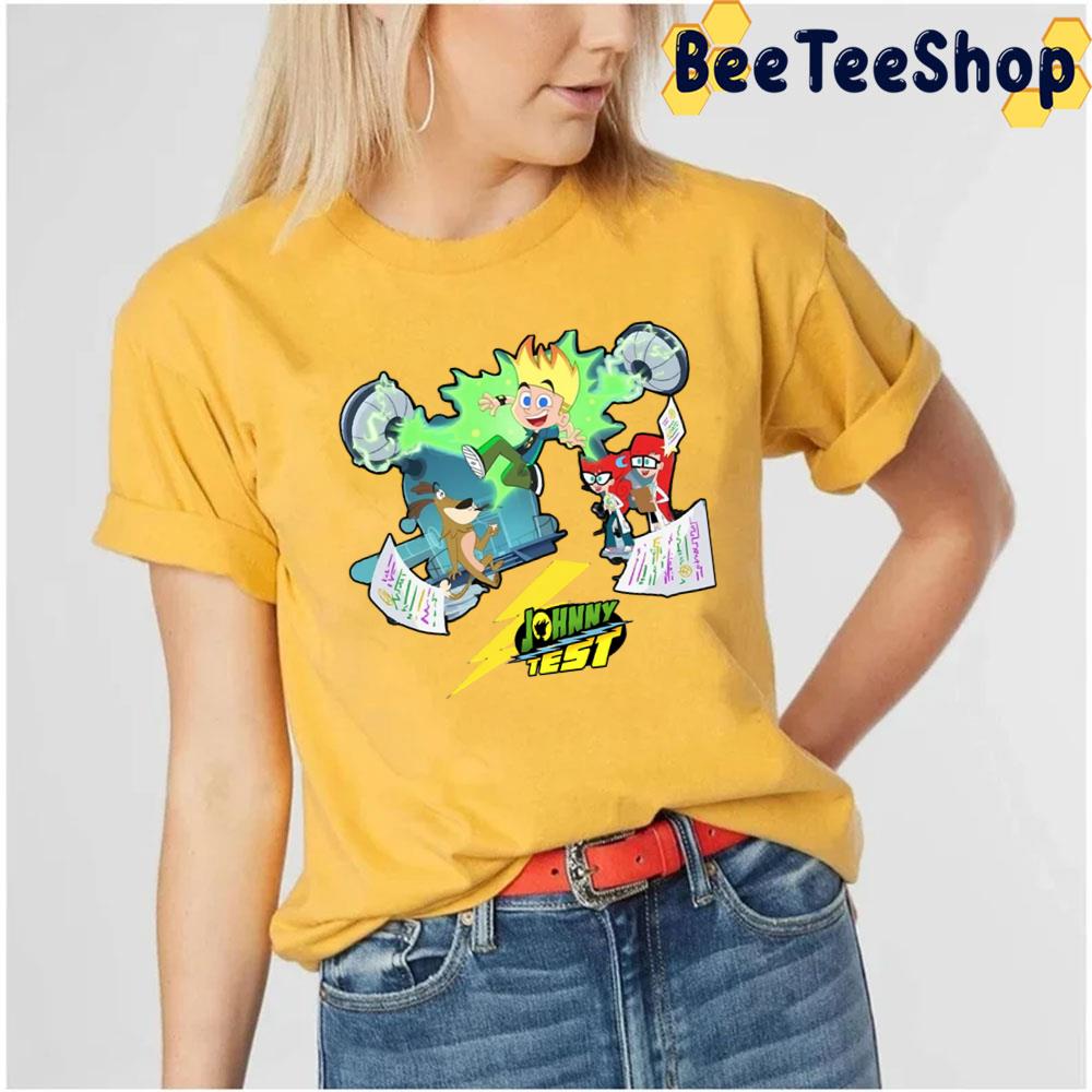 Johnny Test Team Netflix Trending Unisex T-Shirt Johnny Test Team Netflix Trending Unisex T-Shirt