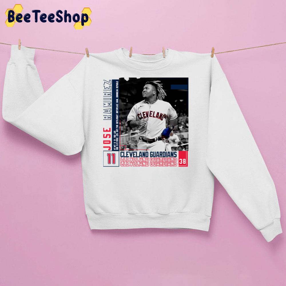 Jose Ramirez Cleveland Indians Baseball Trending Unisex Sweatshirt Jose Ramirez Cleveland Indians Baseball Trending Unisex Sweatshirt