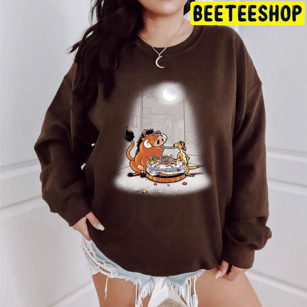 Juicy Dinner Pumbaa Timon Lion King Trending Unisex T-Shirt Juicy Dinner Pumbaa Timon Lion King Trending Unisex T-Shirt