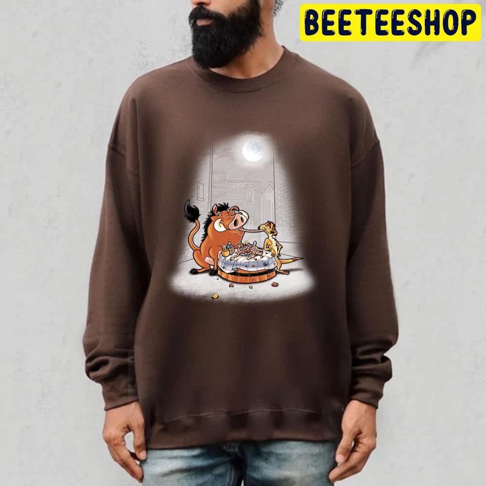 Juicy Dinner Pumbaa Timon Lion King Trending Unisex T-Shirt Juicy Dinner Pumbaa Timon Lion King Trending Unisex T-Shirt
