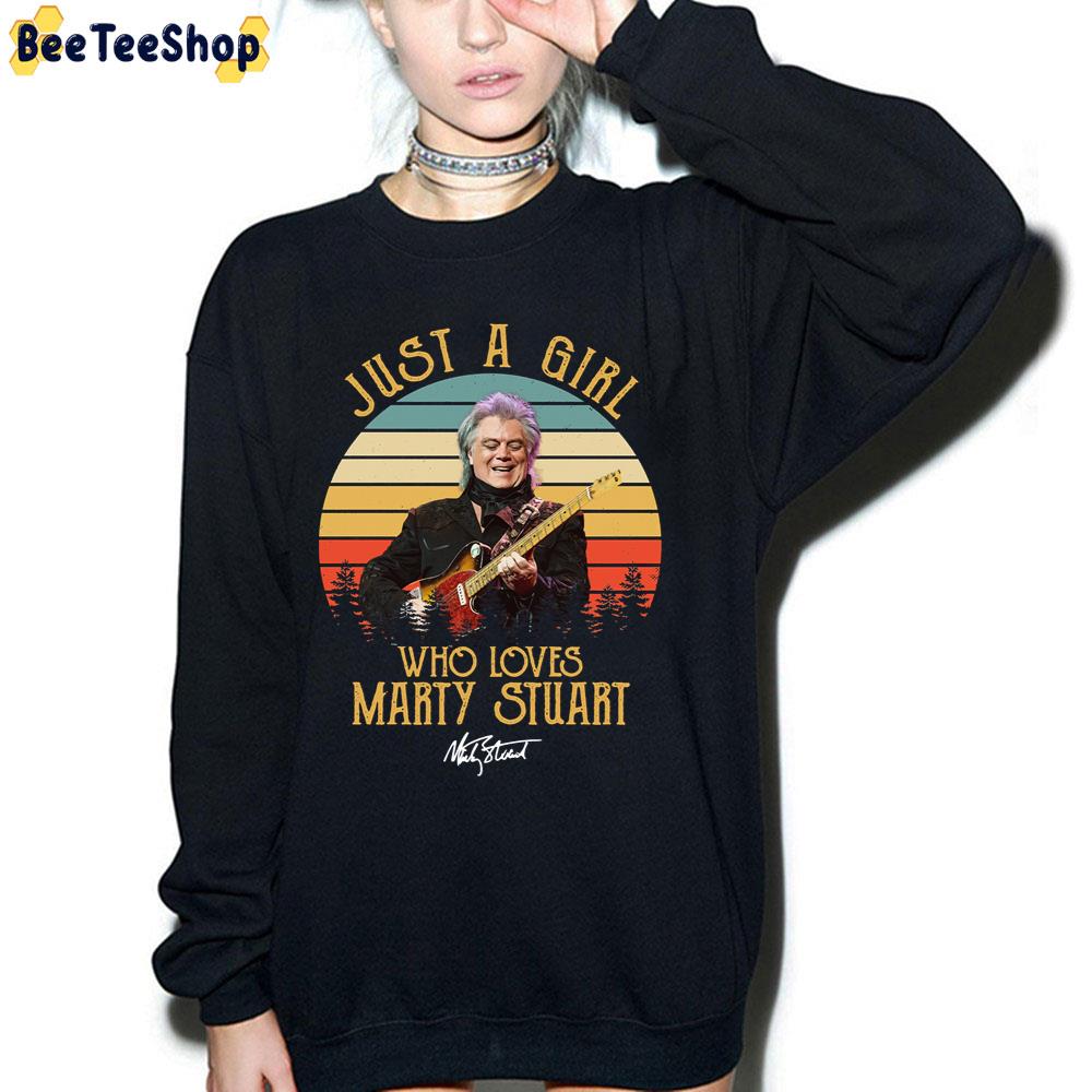 Just A Girl Who Loves Marty Vintage Trending Unisex T-Shirt Just A Girl Who Loves Marty Vintage Trending Unisex T-Shirt