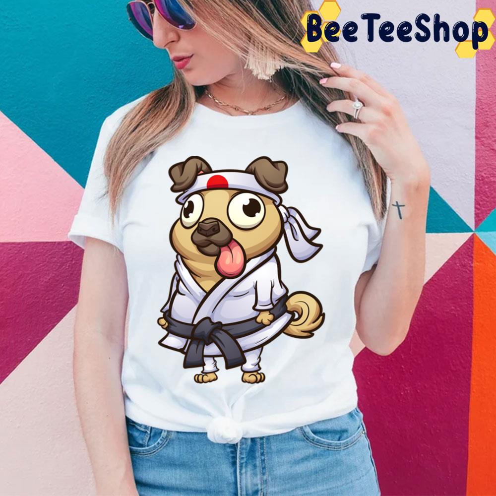 Karate Pug Trending Unisex T-Shirt Karate Pug Trending Unisex T-Shirt