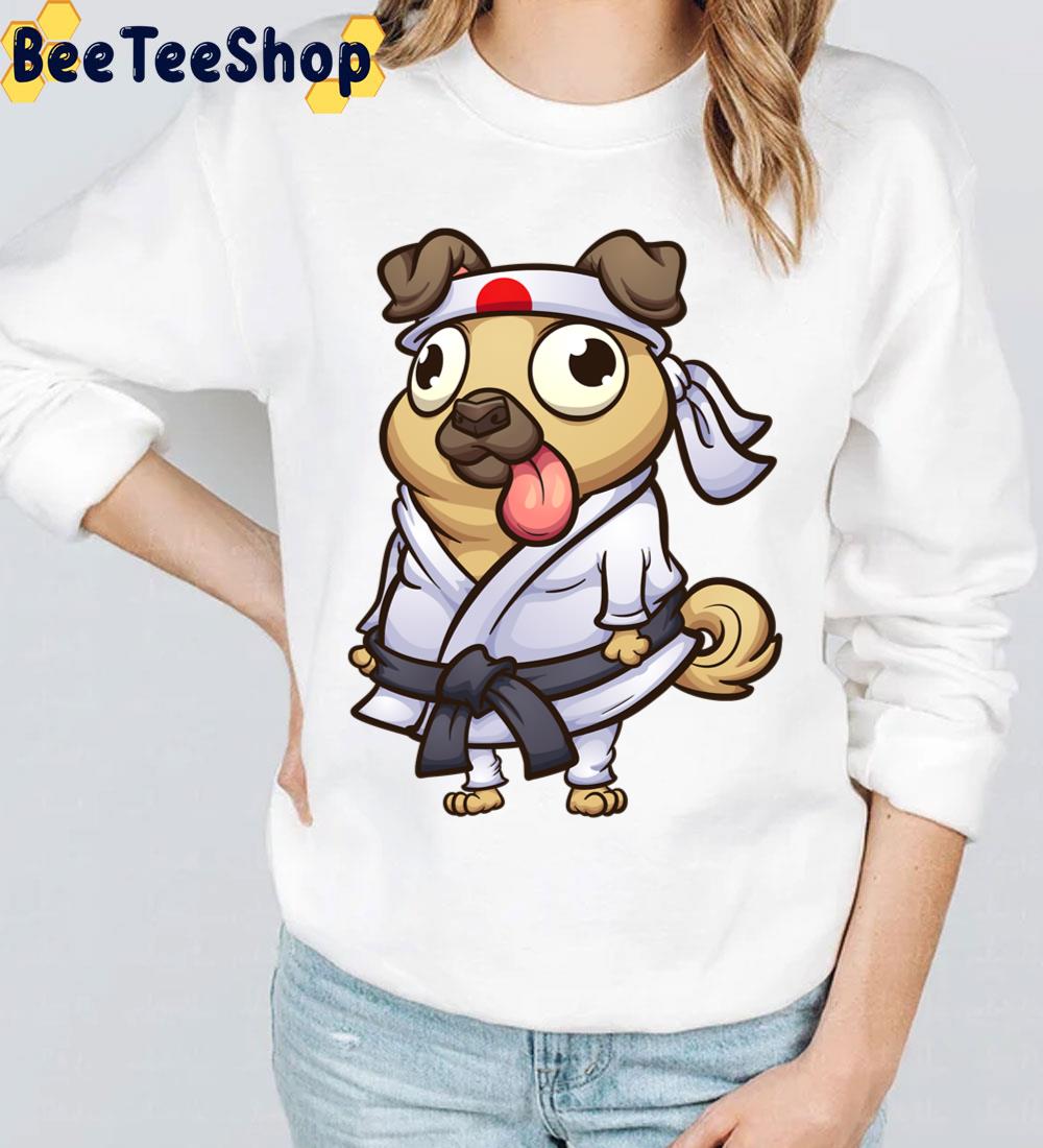 Karate Pug Trending Unisex T-Shirt Karate Pug Trending Unisex T-Shirt