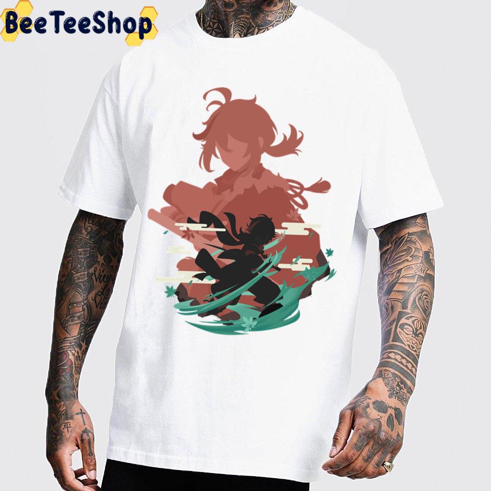 Kazuha Genshin Impact Game Trending Unisex T-Shirt Kazuha Genshin Impact Game Trending Unisex T-Shirt