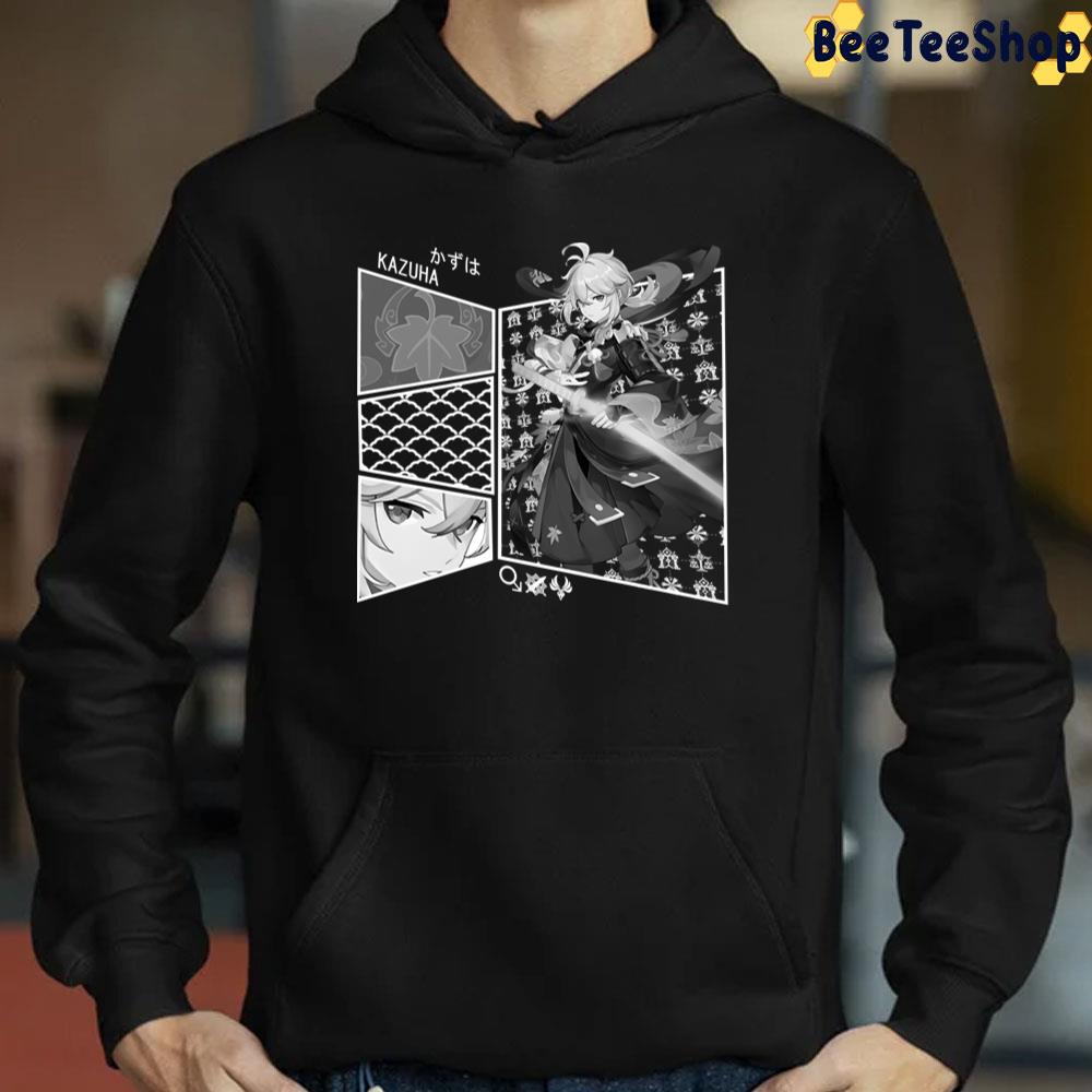 Kazuha Life Lore Genshin Impact Game Trending Unisex T-Shirt Kazuha Life Lore Genshin Impact Game Trending Unisex T-Shirt