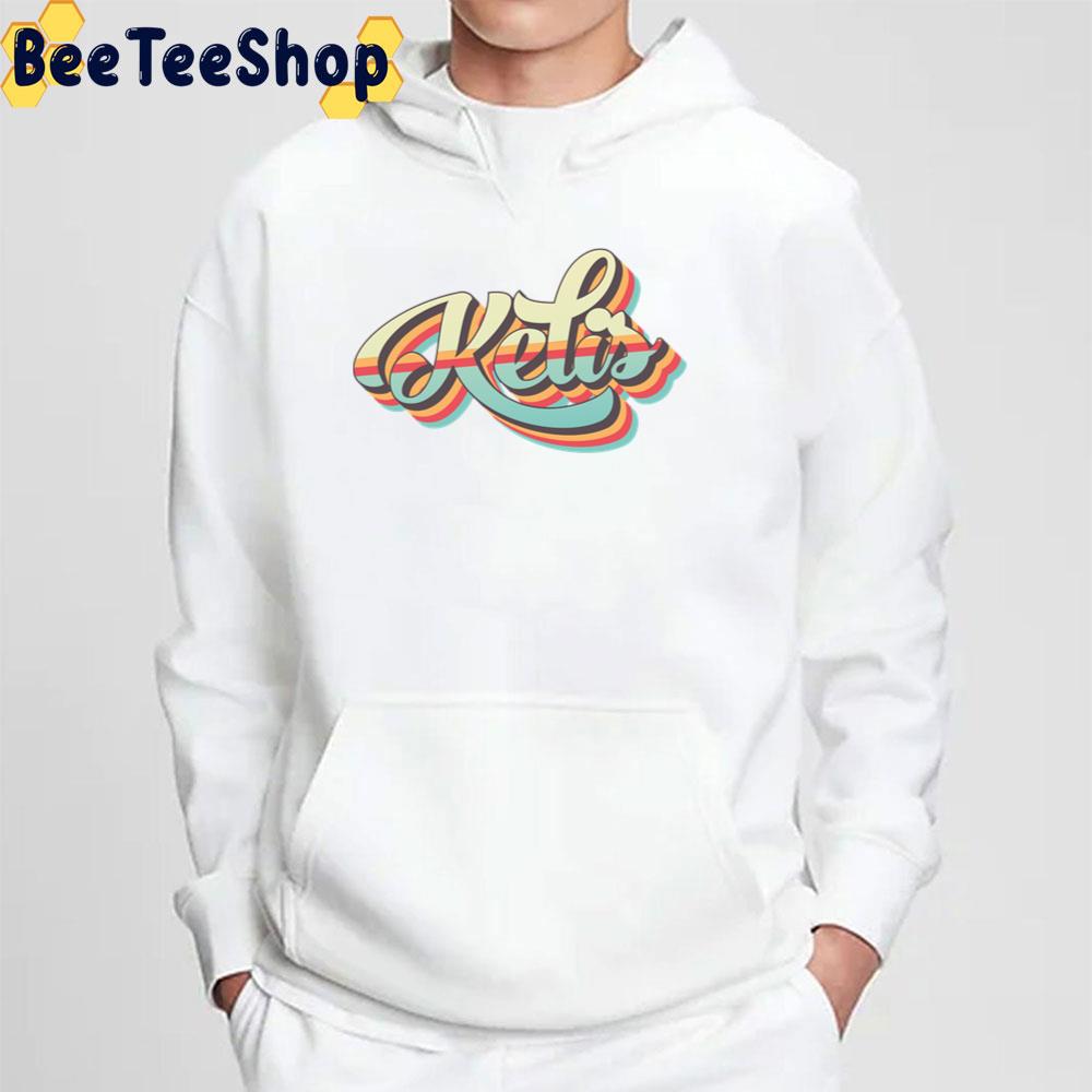 Kelis Name Cool 70s Retro Font Surf Style Design Unisex T-Shirt Kelis Name Cool 70s Retro Font Surf Style Design Unisex T-Shirt