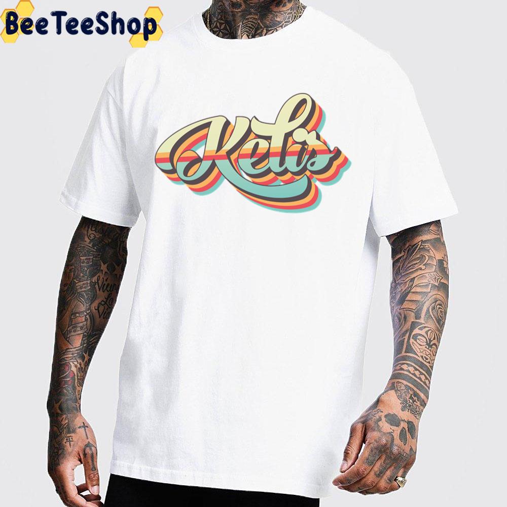 Kelis Name Cool 70s Retro Font Surf Style Design Unisex T-Shirt Kelis Name Cool 70s Retro Font Surf Style Design Unisex T-Shirt