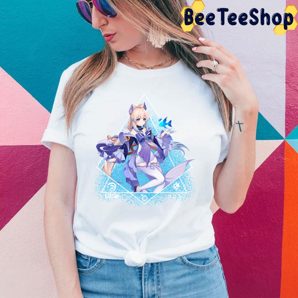 Kokomi Mystical Genshin Impact Game Trending Unisex T-Shirt Kokomi Mystical Genshin Impact Game Trending Unisex T-Shirt
