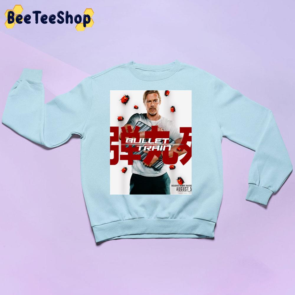 Lady Bug Bullet Train 2022 Movie Trending Unisex Sweatshirt Lady Bug Bullet Train 2022 Movie Trending Unisex Sweatshirt