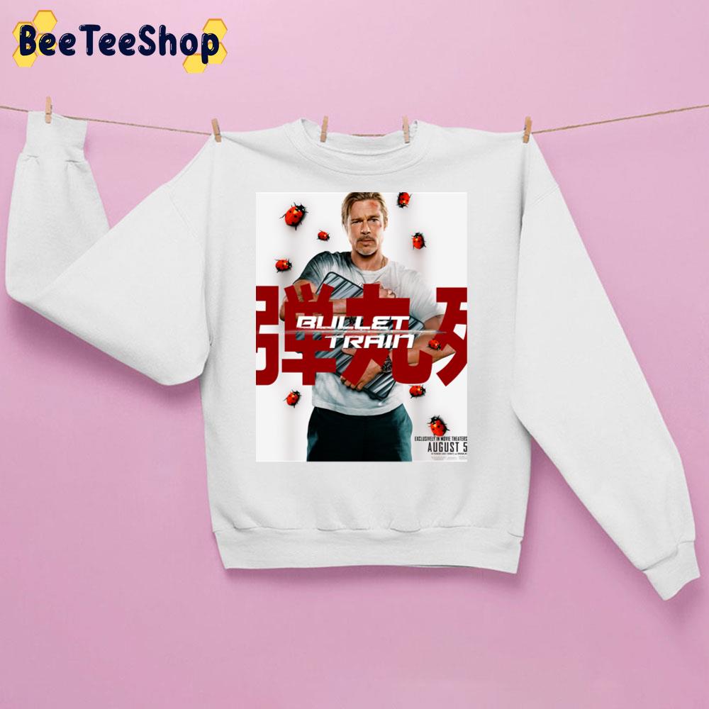 Lady Bug Bullet Train 2022 Movie Trending Unisex Sweatshirt Lady Bug Bullet Train 2022 Movie Trending Unisex Sweatshirt