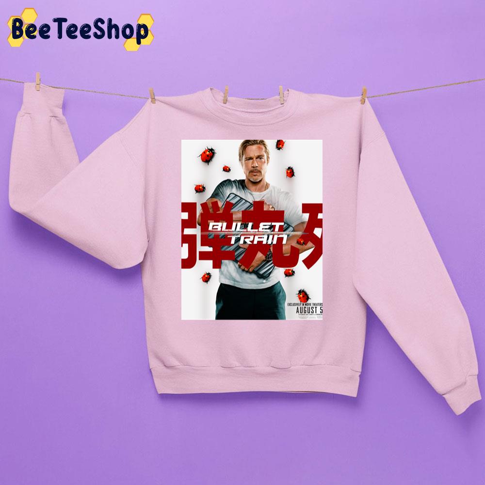 Lady Bug Bullet Train 2022 Movie Trending Unisex Sweatshirt Lady Bug Bullet Train 2022 Movie Trending Unisex Sweatshirt