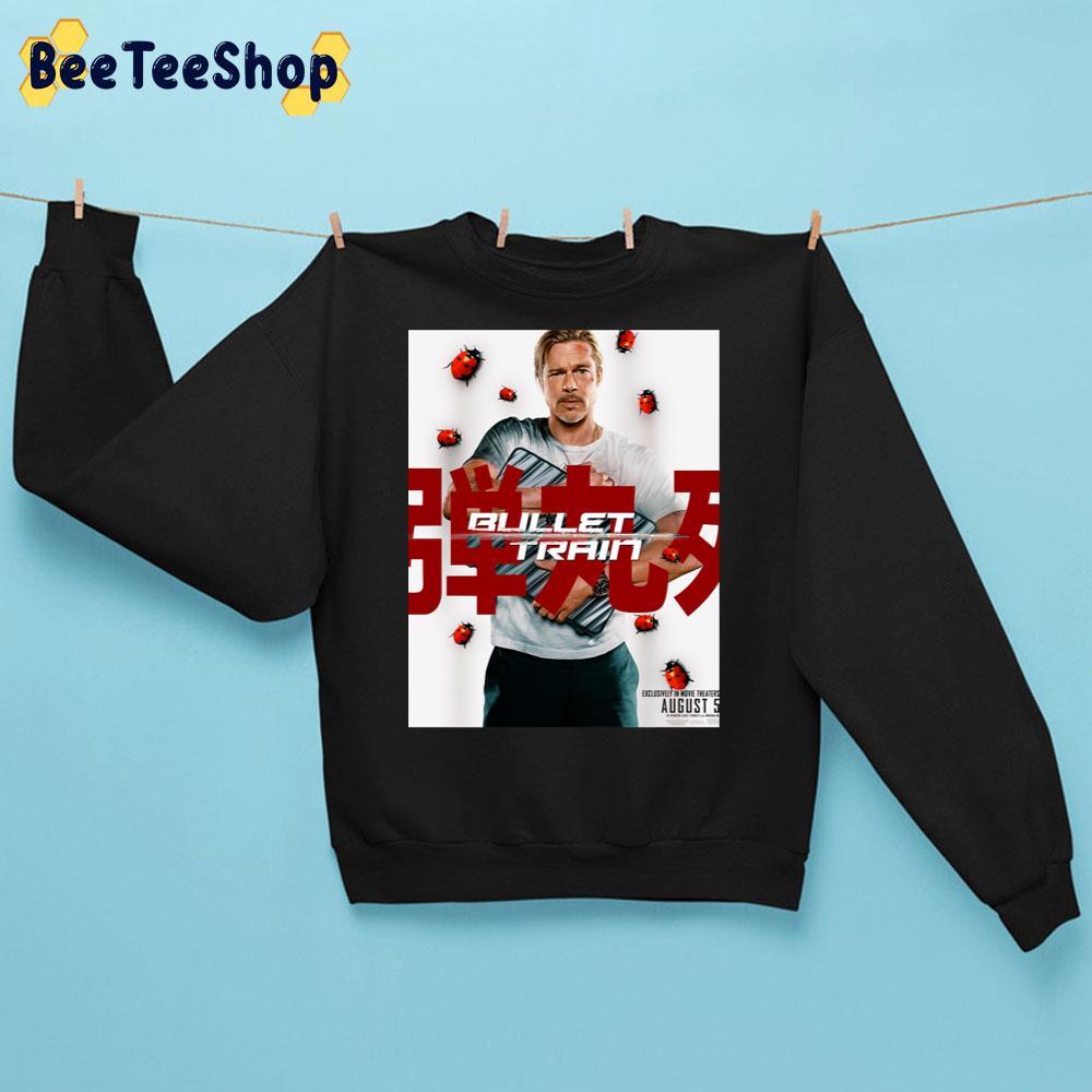 Lady Bug Bullet Train 2022 Movie Trending Unisex Sweatshirt Lady Bug Bullet Train 2022 Movie Trending Unisex Sweatshirt