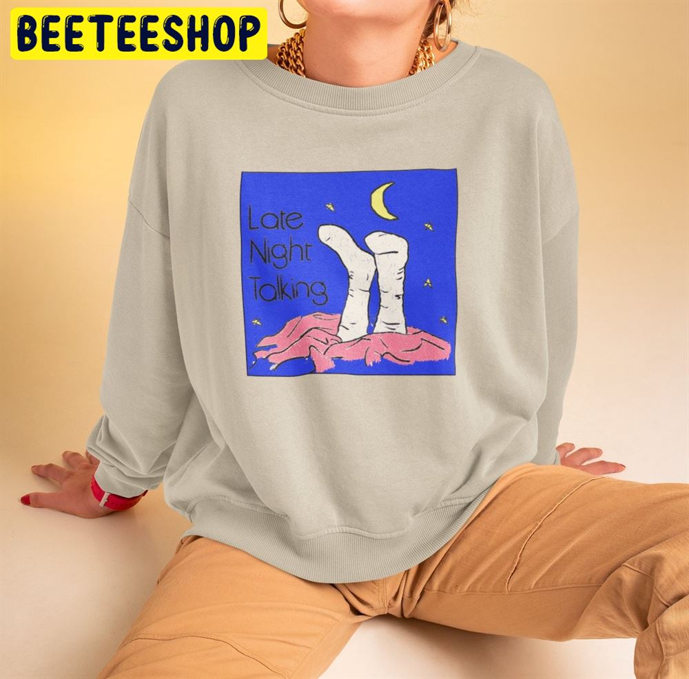 Late Night Talking Retro Unisex Sweatshirt Late Night Talking Retro Unisex Sweatshirt