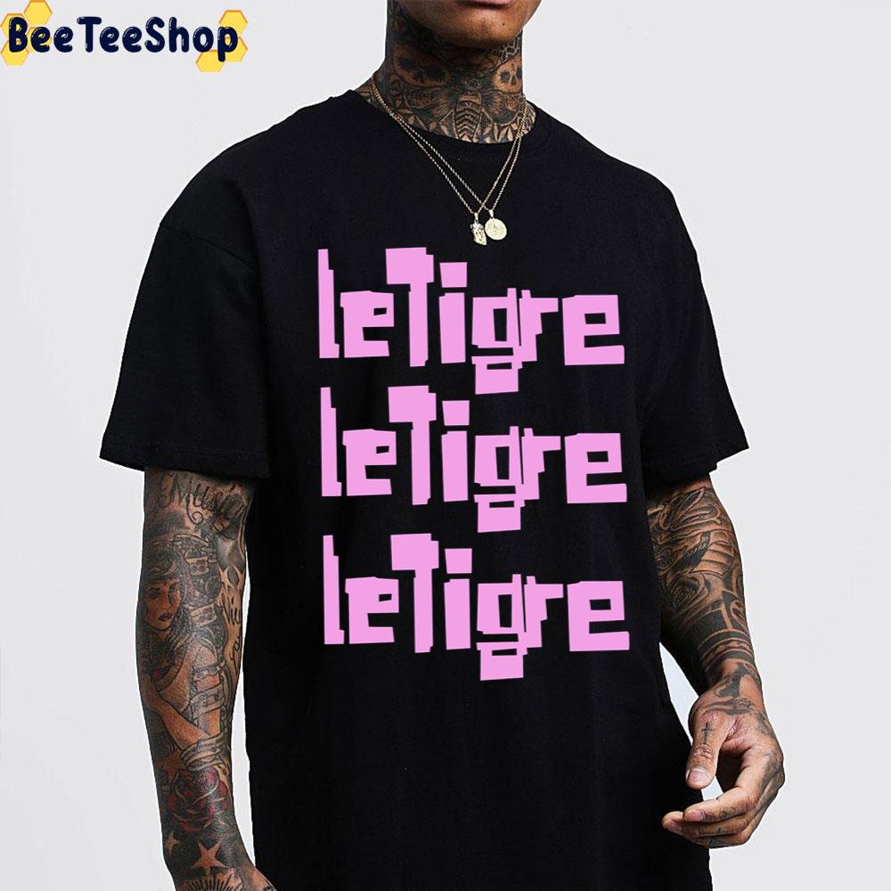 Le Tigre Pink Design Unisex T-Shirt Le Tigre Pink Design Unisex T-Shirt