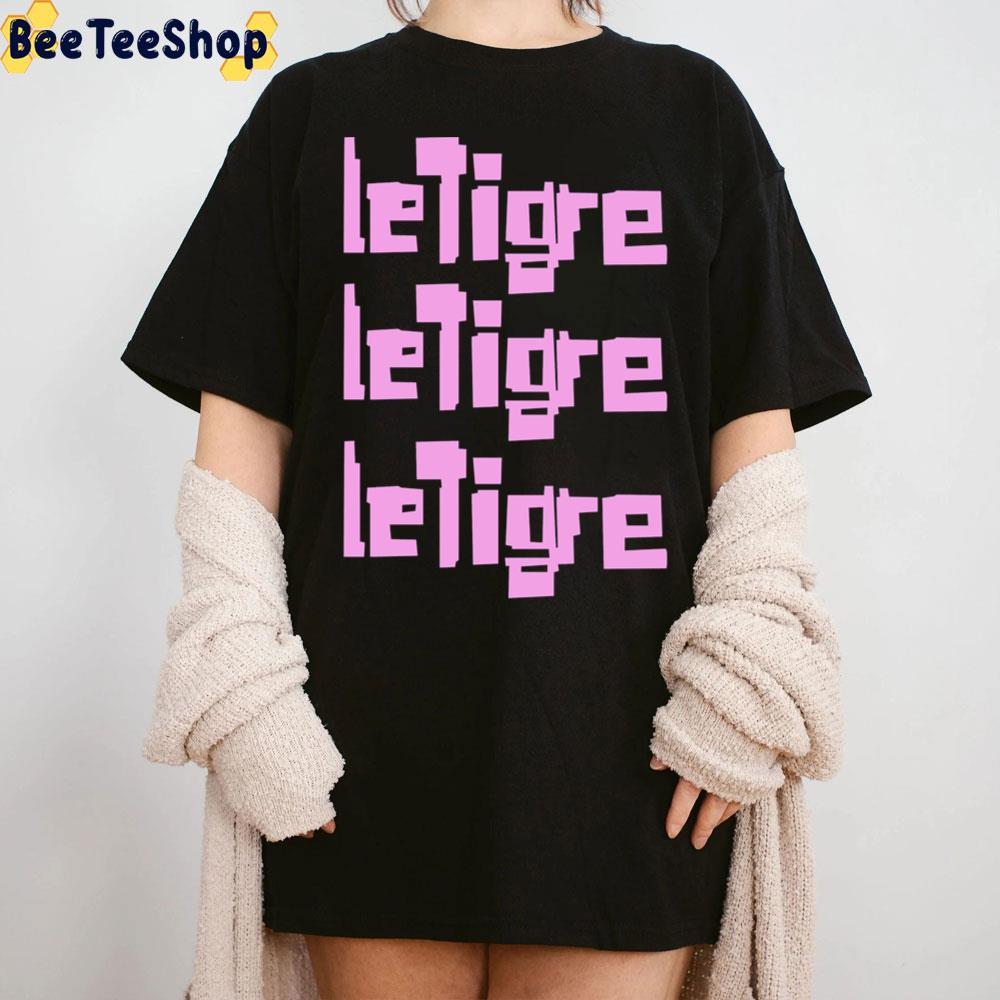 Le Tigre Pink Design Unisex T-Shirt Le Tigre Pink Design Unisex T-Shirt