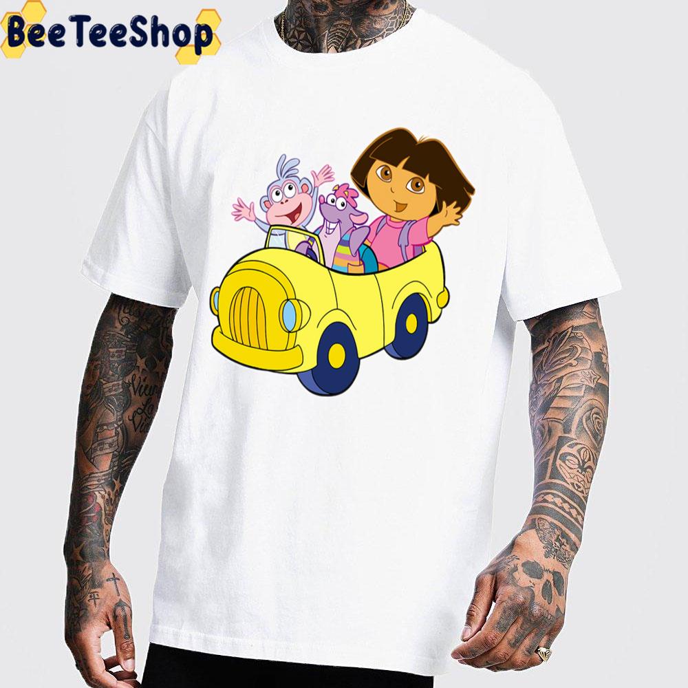 Let's Driving Dora The Explorer Trending Unisex T-Shirt Let's Driving Dora The Explorer Trending Unisex T-Shirt