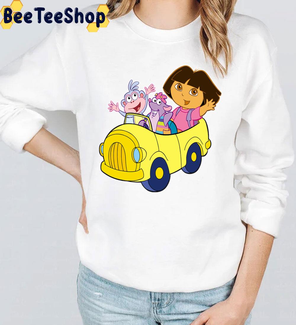 Let's Driving Dora The Explorer Trending Unisex T-Shirt Let's Driving Dora The Explorer Trending Unisex T-Shirt
