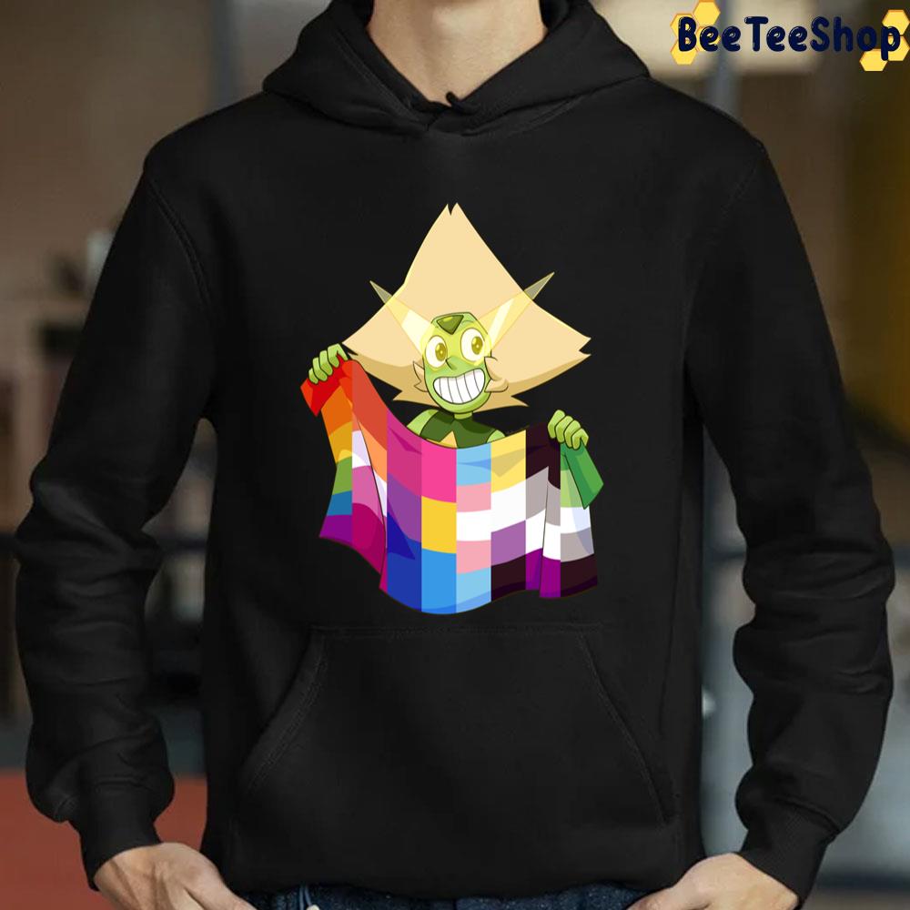 Lgbt+ Pride Flag Peridot Steven Universe Trending Unisex T-Shirt Lgbt+ Pride Flag Peridot Steven Universe Trending Unisex T-Shirt