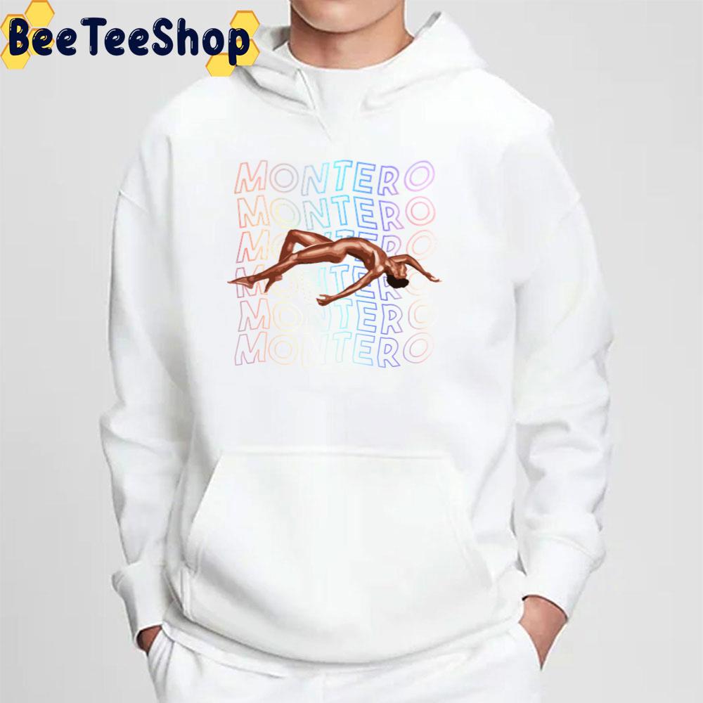 Lil Nas X Montero Text Rainbow Trending Unisex T-Shirt Lil Nas X Montero Text Rainbow Trending Unisex T-Shirt