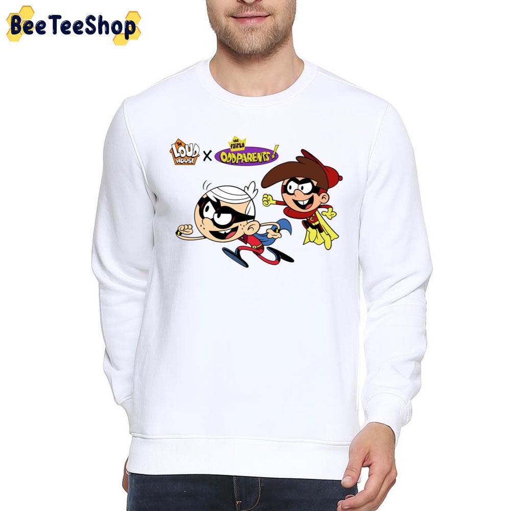 Lincoln And Timmy Super Hero The Loud House Trending Unisex T-Shirt Lincoln And Timmy Super Hero The Loud House Trending Unisex T-Shirt