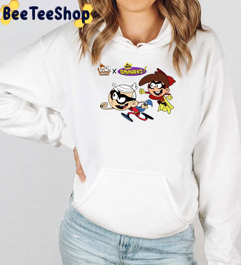 Lincoln And Timmy Super Hero The Loud House Trending Unisex T-Shirt Lincoln And Timmy Super Hero The Loud House Trending Unisex T-Shirt