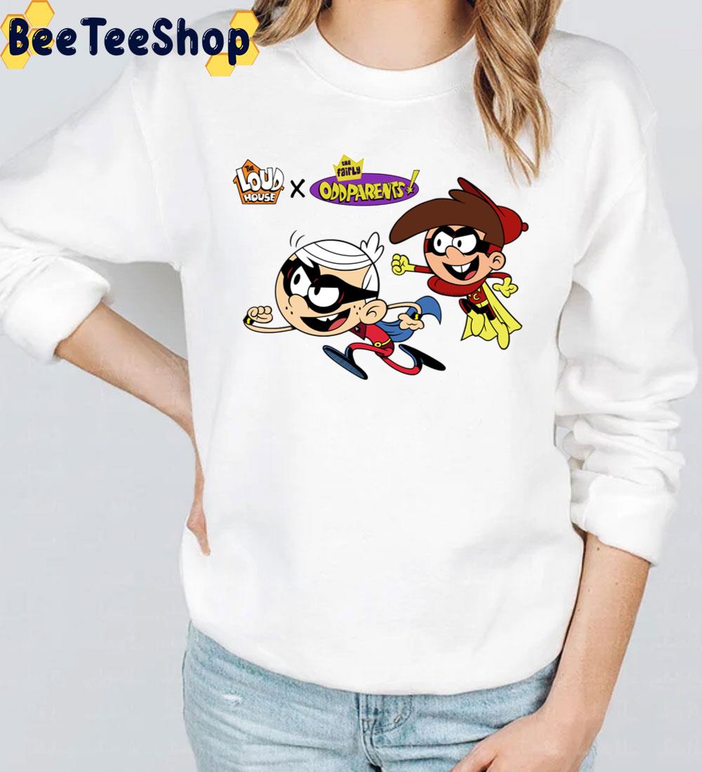 Lincoln And Timmy Super Hero The Loud House Trending Unisex T-Shirt Lincoln And Timmy Super Hero The Loud House Trending Unisex T-Shirt