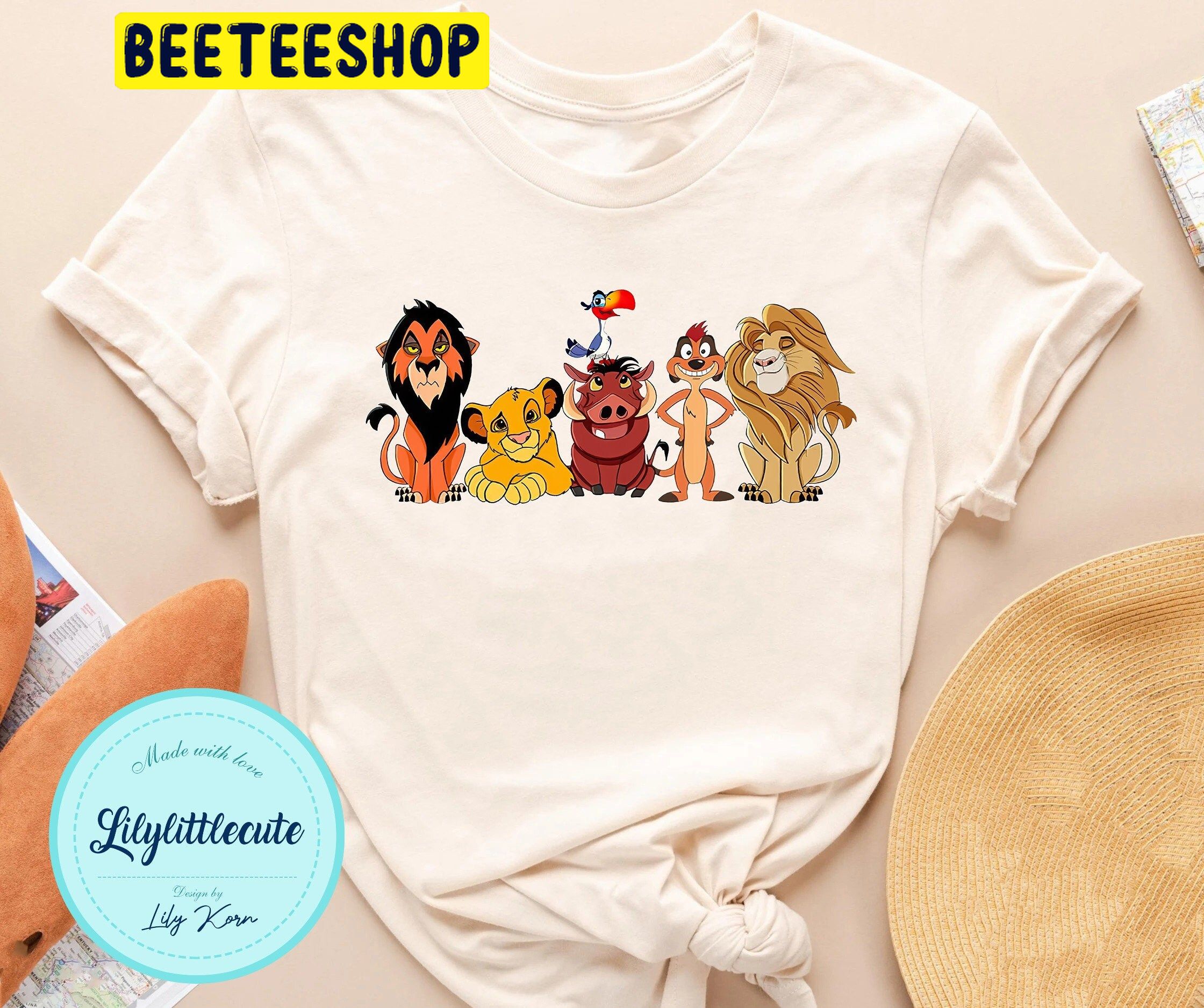 Lion King Friends Simba Timon Pumba Zazu Trending Unisex Shirt Lion King Friends Simba Timon Pumba Zazu Trending Unisex Shirt