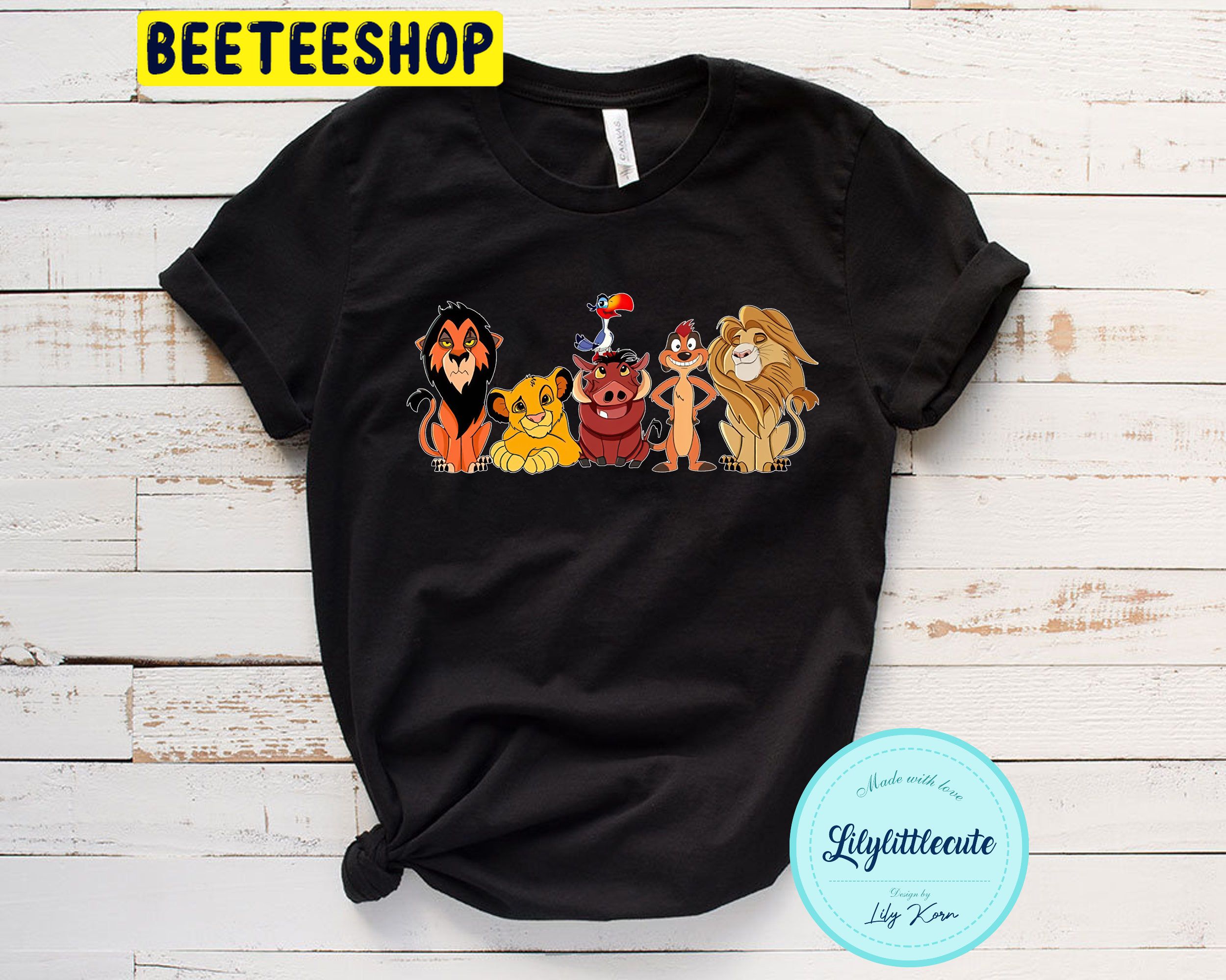 Lion King Friends Simba Timon Pumba Zazu Trending Unisex Shirt Lion King Friends Simba Timon Pumba Zazu Trending Unisex Shirt