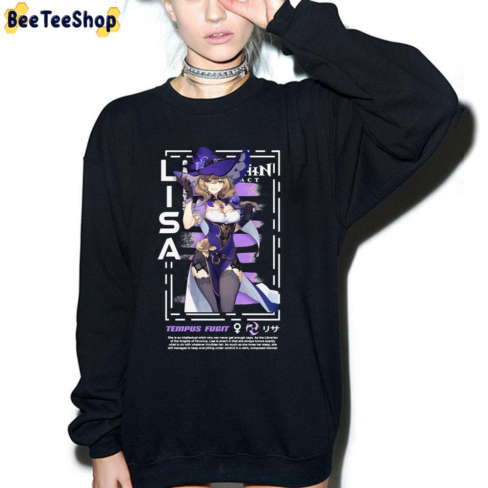 Lisa Genshin Impact Game Trending Unisex T-Shirt Lisa Genshin Impact Game Trending Unisex T-Shirt