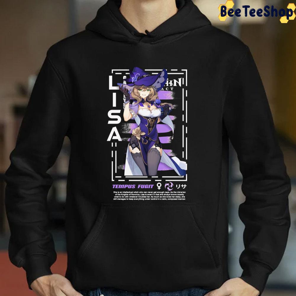 Lisa Genshin Impact Game Trending Unisex T-Shirt Lisa Genshin Impact Game Trending Unisex T-Shirt