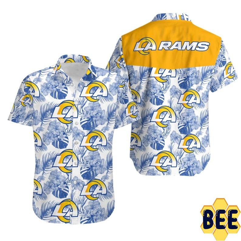 Los Angeles Rams Nfl Trending Hawaiian Shirt Los Angeles Rams Nfl Trending Hawaiian Shirt