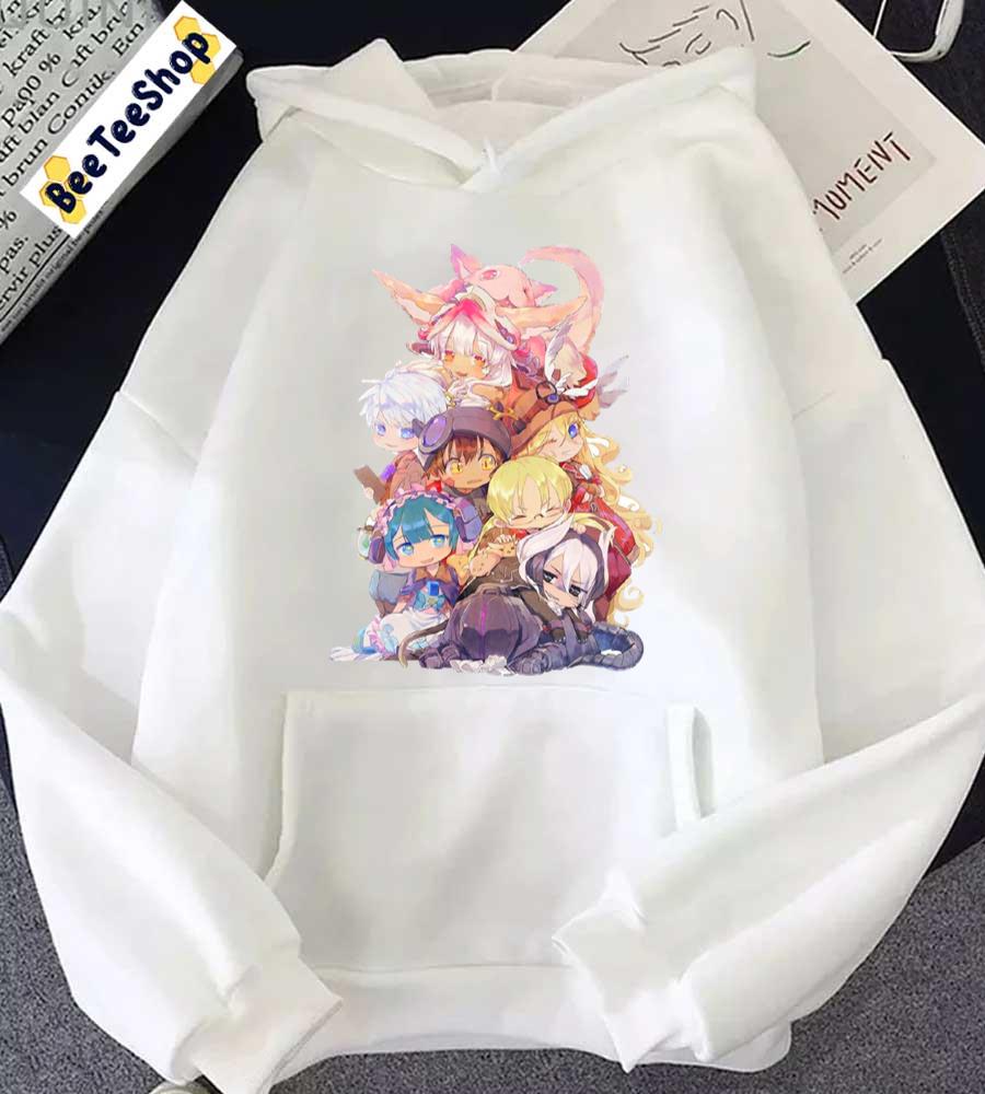 Lovely Nanachi And His Friends Teams Made In Abyss Characters Unisex T-Shirt Lovely Nanachi And His Friends Teams Made In Abyss Characters Unisex T-Shirt