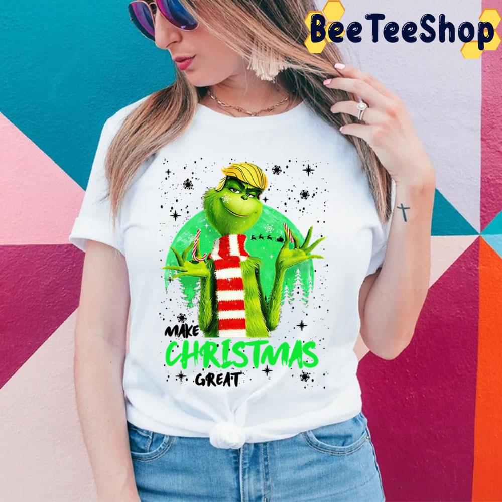 Make Christmas Great Again Grinch Trump Trending Unisex T-Shirt Make Christmas Great Again Grinch Trump Trending Unisex T-Shirt