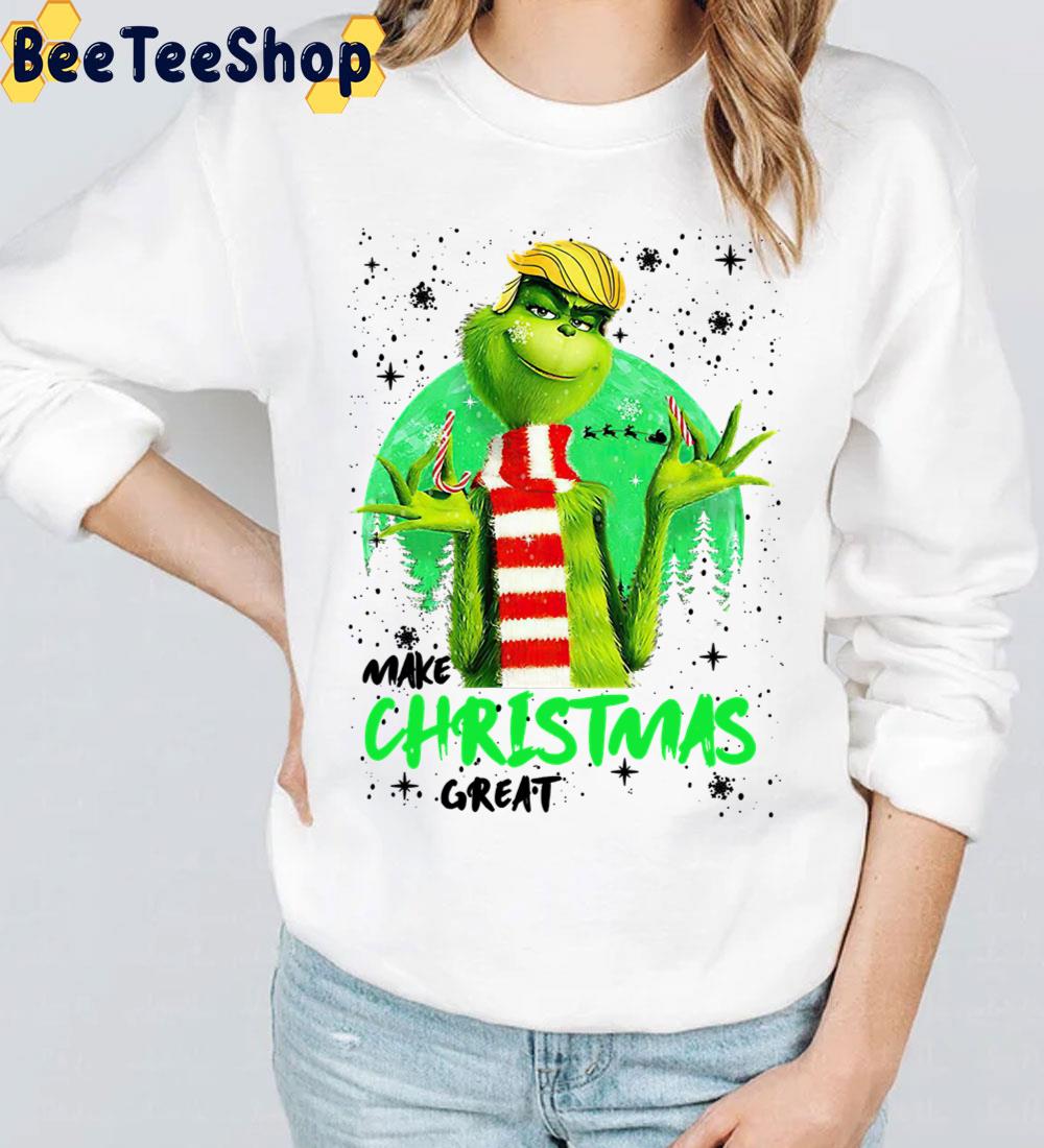 Make Christmas Great Again Grinch Trump Trending Unisex T-Shirt Make Christmas Great Again Grinch Trump Trending Unisex T-Shirt