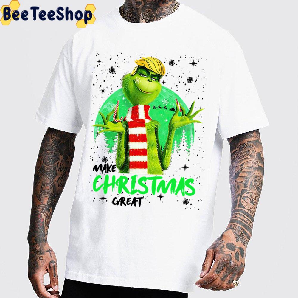 Make Christmas Great Again Grinch Trump Trending Unisex T-Shirt Make Christmas Great Again Grinch Trump Trending Unisex T-Shirt