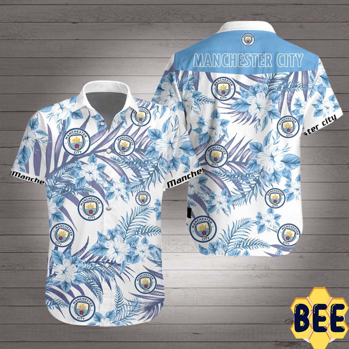 Manchester City F.C Trending Hawaiian Shirt Manchester City F.C Trending Hawaiian Shirt