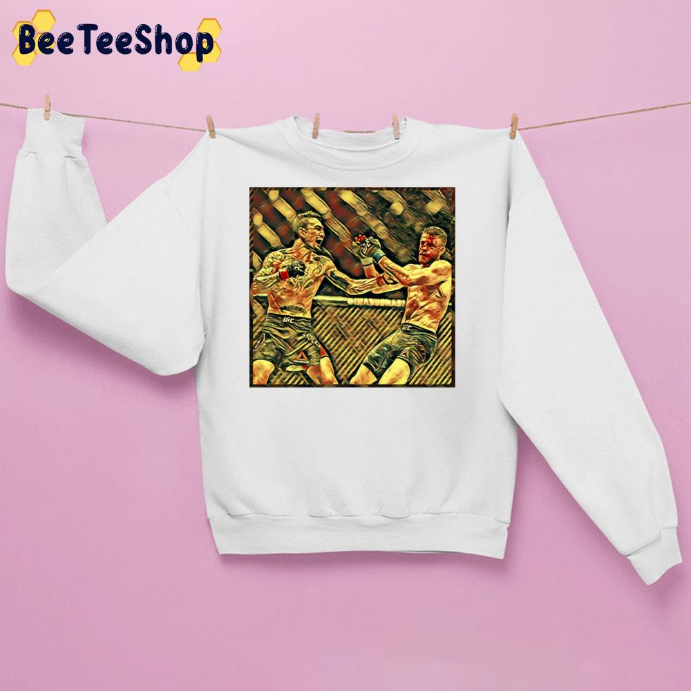 Max Holloway Vs Calvin Kattar Pop Art Trending Unisex Sweatshirt Max Holloway Vs Calvin Kattar Pop Art Trending Unisex Sweatshirt