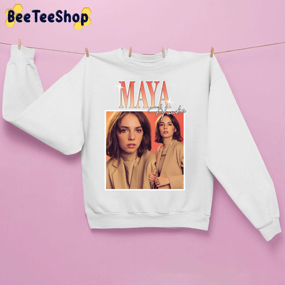 Maya Hawke Vintage Art Trending Unisex Sweatshirt Maya Hawke Vintage Art Trending Unisex Sweatshirt