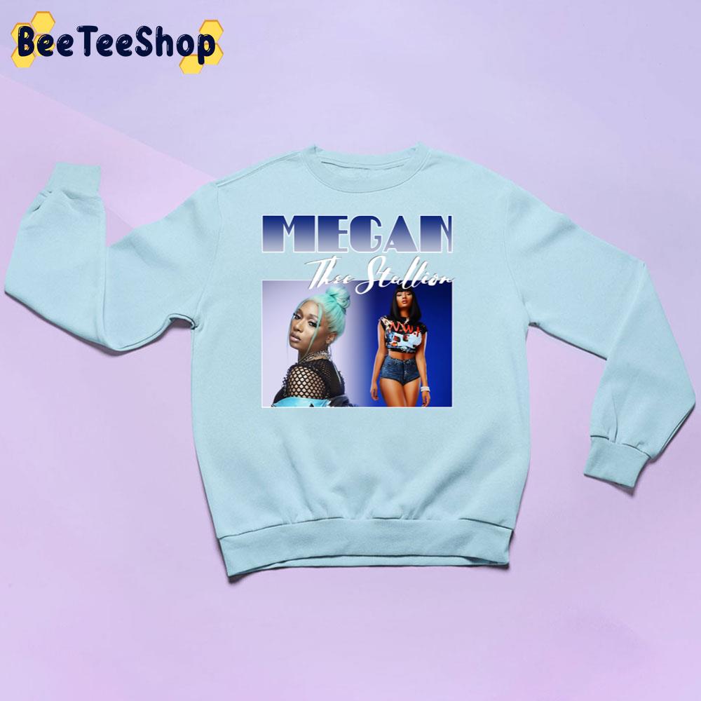 Megan Thee Stallion Retro 90's Hip Hop Vintage Unisex Sweatshirt Megan Thee Stallion Retro 90's Hip Hop Vintage Unisex Sweatshirt