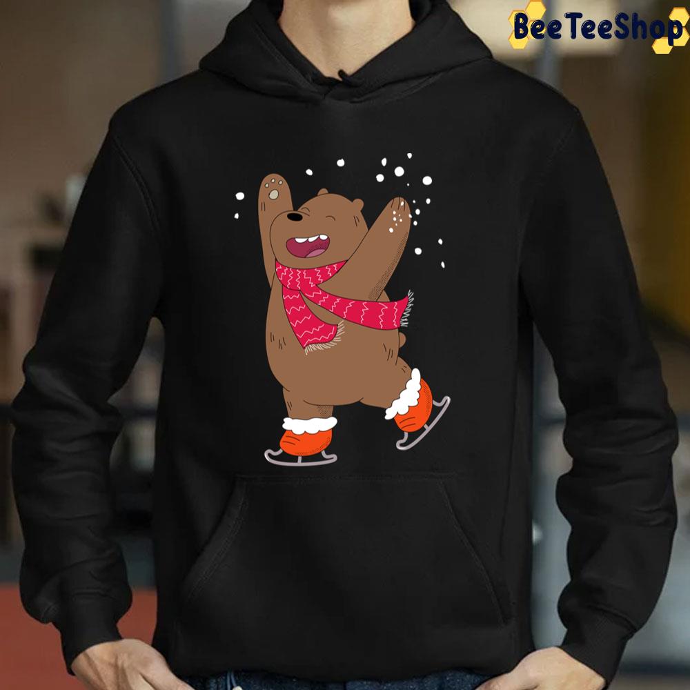 Merry Christmas Grizzly Bear We Bare Bears Trending Unisex T-Shirt Merry Christmas Grizzly Bear We Bare Bears Trending Unisex T-Shirt