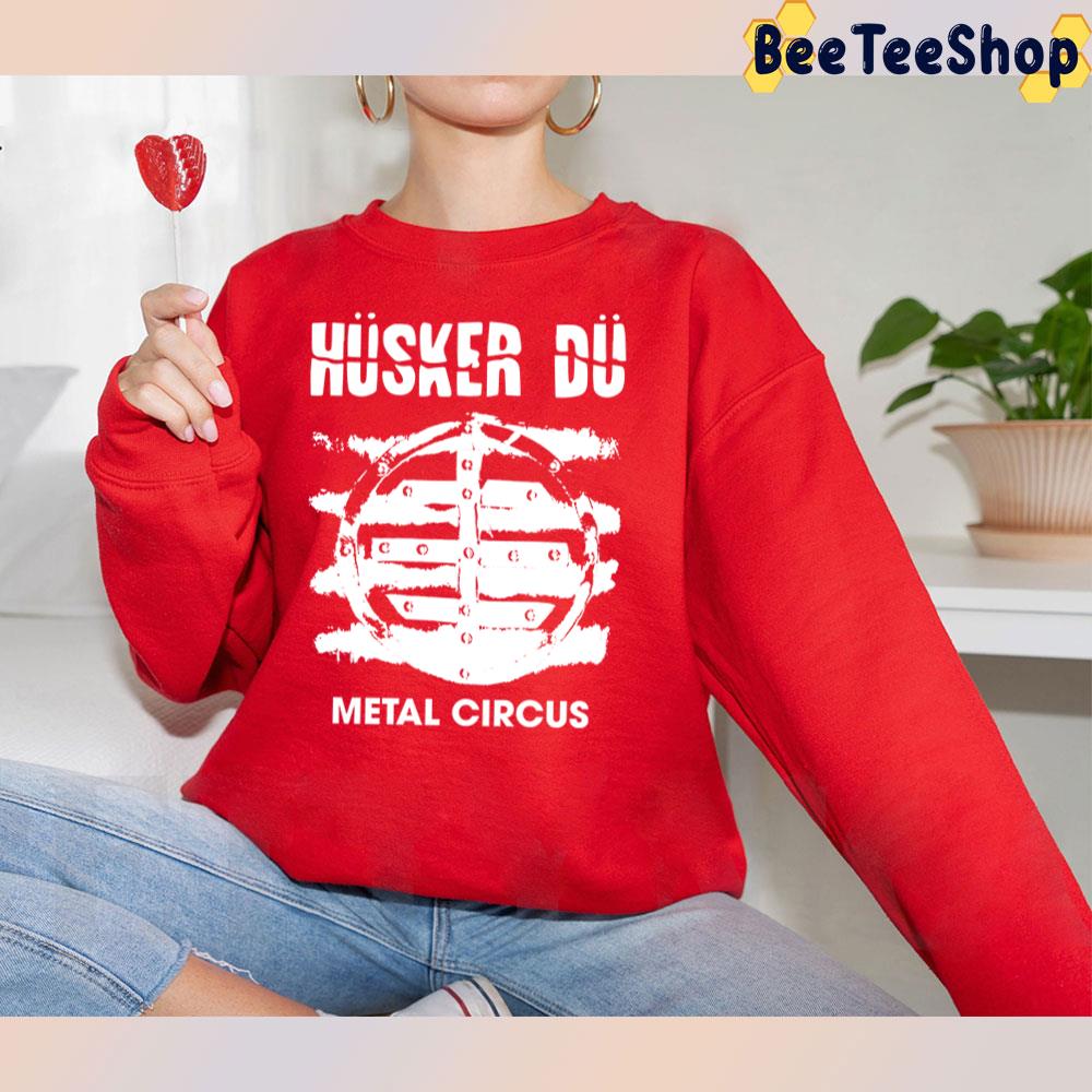Metal Circus Husker Du Logo Unisex T-Shirt Metal Circus Husker Du Logo Unisex T-Shirt