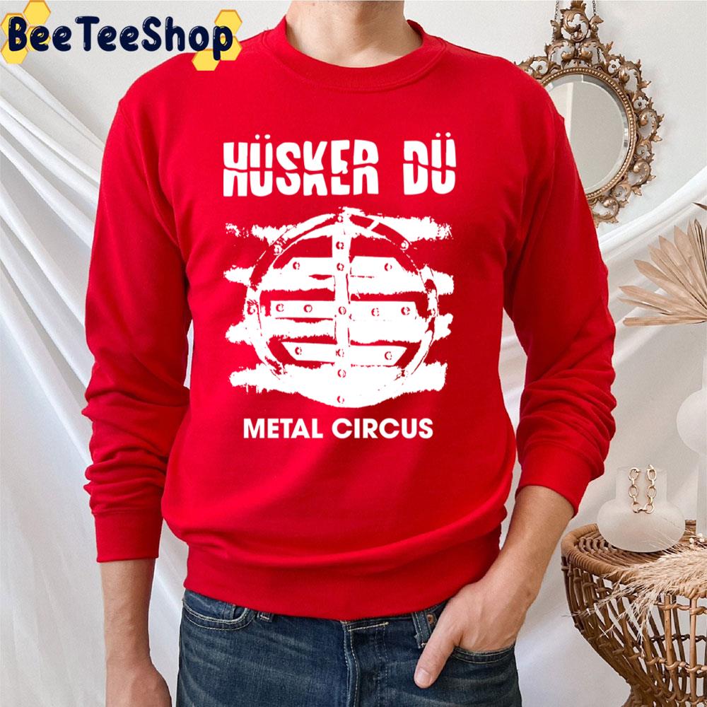 Metal Circus Husker Du Logo Unisex T-Shirt Metal Circus Husker Du Logo Unisex T-Shirt
