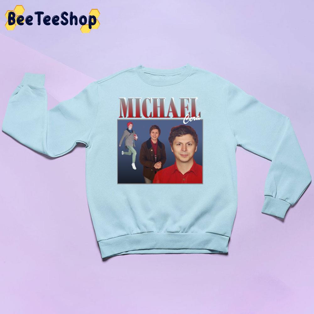 Michael Cera Vintage Art Trending Unisex Sweatshirt Michael Cera Vintage Art Trending Unisex Sweatshirt