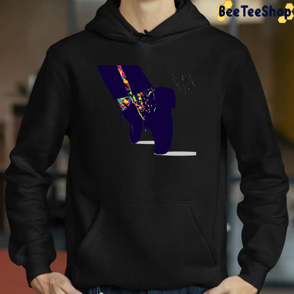 Michael Jackson Dancing Step Colorful Illustration Unisex T-Shirt Michael Jackson Dancing Step Colorful Illustration Unisex T-Shirt