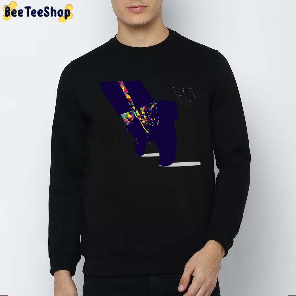 Michael Jackson Dancing Step Colorful Illustration Unisex T-Shirt Michael Jackson Dancing Step Colorful Illustration Unisex T-Shirt