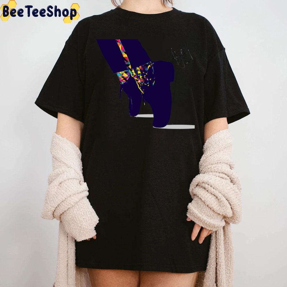 Michael Jackson Dancing Step Colorful Illustration Unisex T-Shirt Michael Jackson Dancing Step Colorful Illustration Unisex T-Shirt