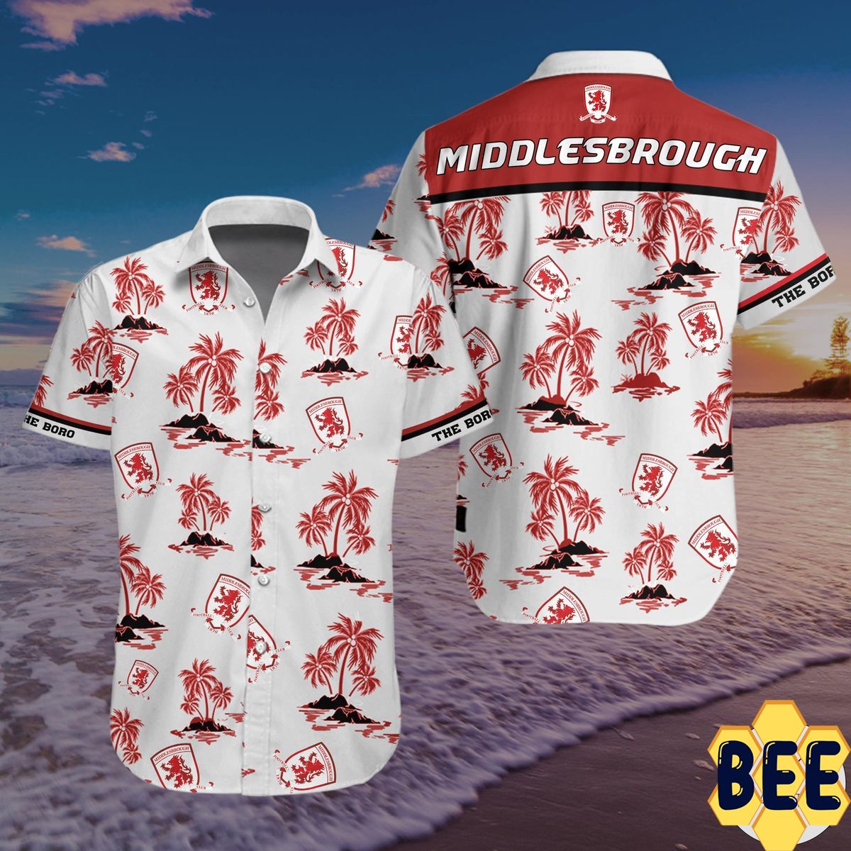 Middlesbrough F.C Trending Hawaiian Shirt Middlesbrough F.C Trending Hawaiian Shirt